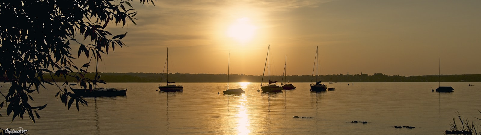 Boote auf dem Ammersee